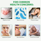 Aceite de Orégano con Semilla Negra, 2 en 1, 6000mg, 120 caps