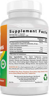 Isoflavonas de Soja 750 mg 120 Cápsulas Best Naturals 2 Pck