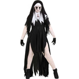 Disfraz de monja espeluznante para mujer talla XS