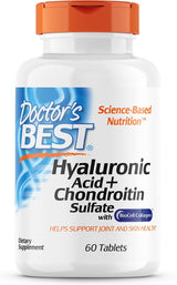 Doctor 's Best mejor ácido hialurónico con condroitina
