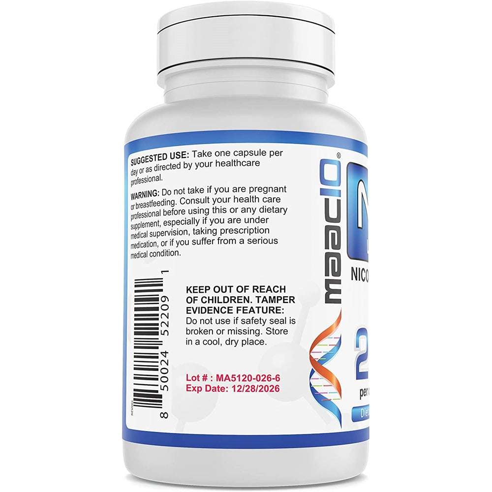Suplemento liposomal NAD+ de 500 mg  60 x 250 mg