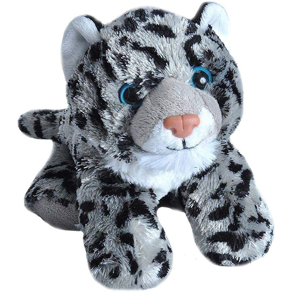 Peluche de leopardo de nieve, regalos para niños, 7 pulgadas