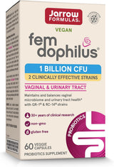 Suplemento probiótico para mujer - 60 cápsulas vegetales