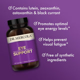 suplemento soporte para los ojos con 10 mg de 90 cápsulas