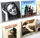 Estante de vinilo para discos de pared paquete de 6