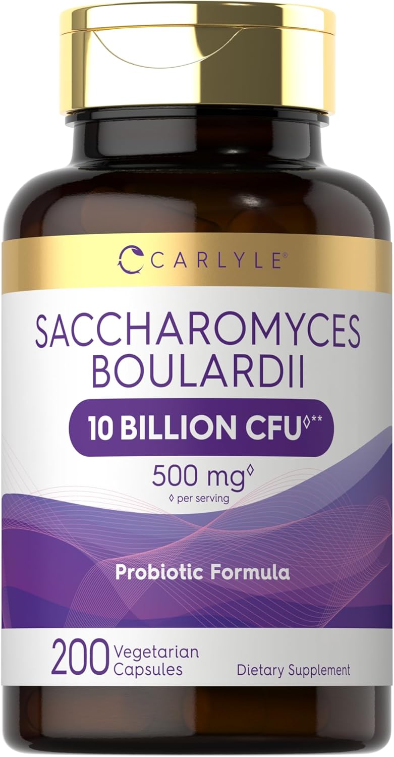 Saccharomyces Boulardii Probióticos &Prebióticos 10B CFUs