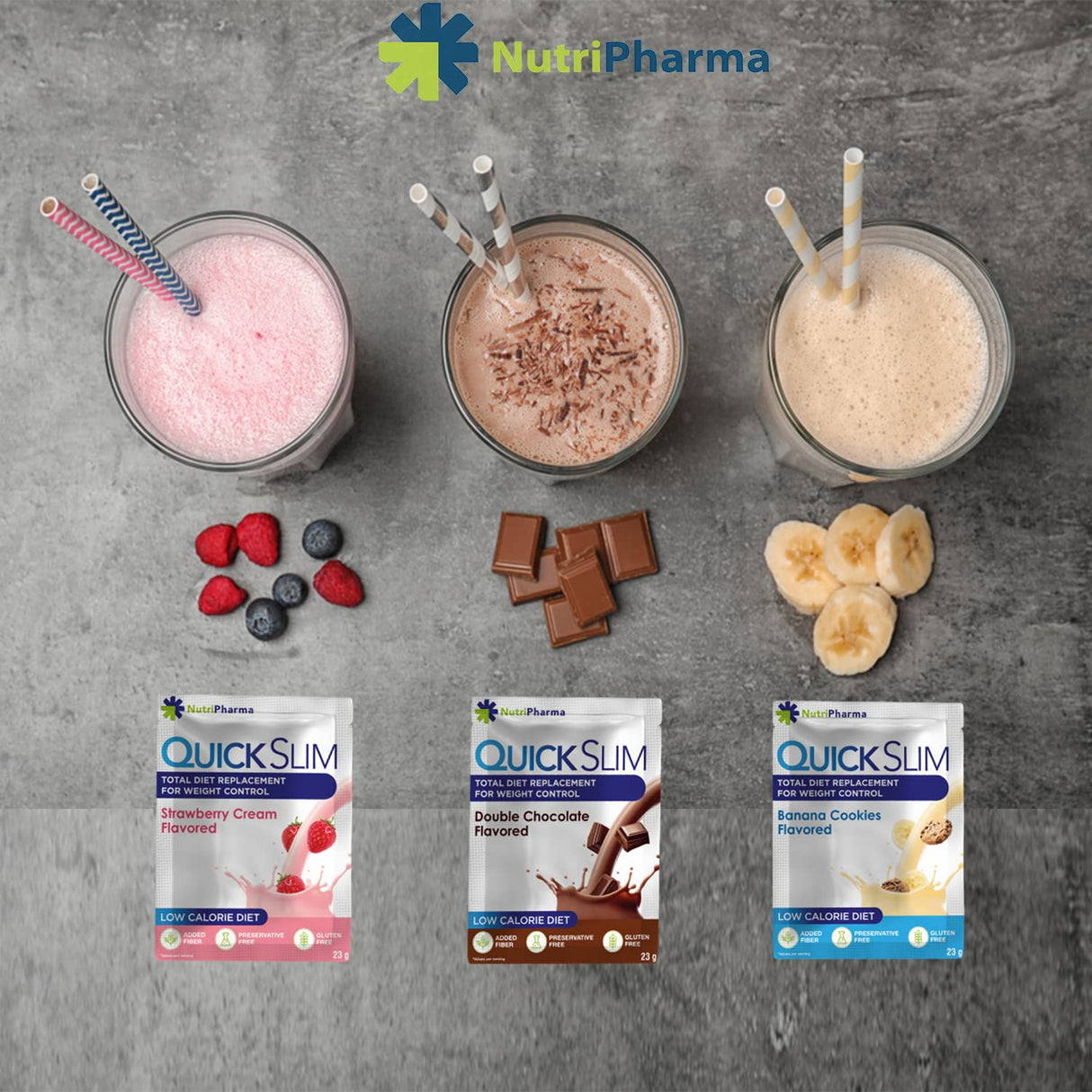 Batido para pérdida de peso con 27 vitaminas y minerales