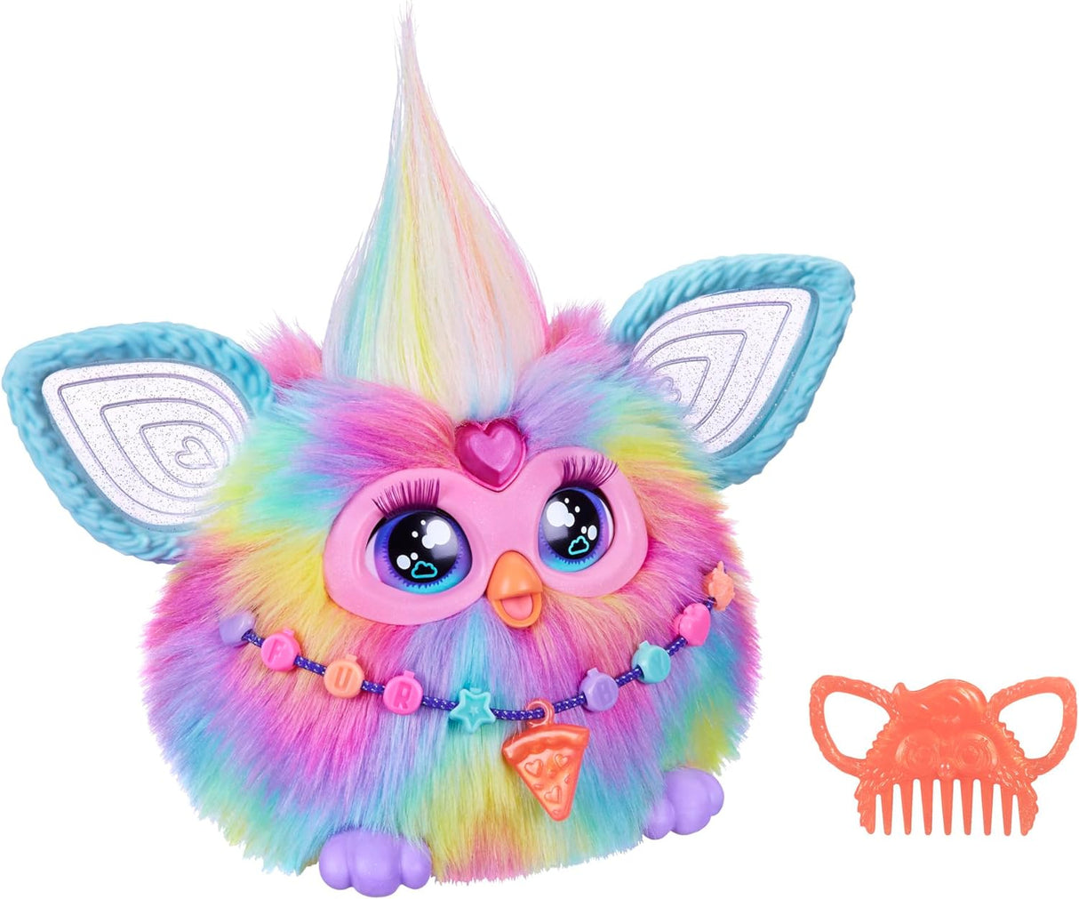 Juguete  Furby Tie Dye, Interactivo con Accesorios, 15 Acc.