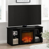 Soporte TV 55" con chimenea ajustable - Modelo Jensen