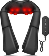 Masajeador de Cuello y Espalda, Shiatsu, Calor, 3D Kneading