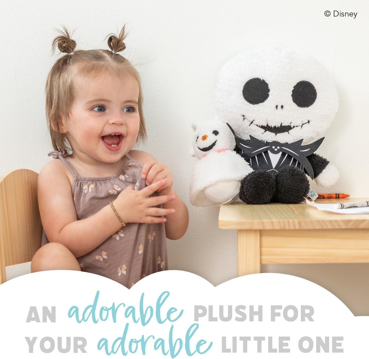 Peluche Coleccionable Disney Baby Jack y Zero - KIDS PREFERRED