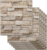 Paneles de Pared 3D Autoadhesivos, Marca Desconocida, 40PCS