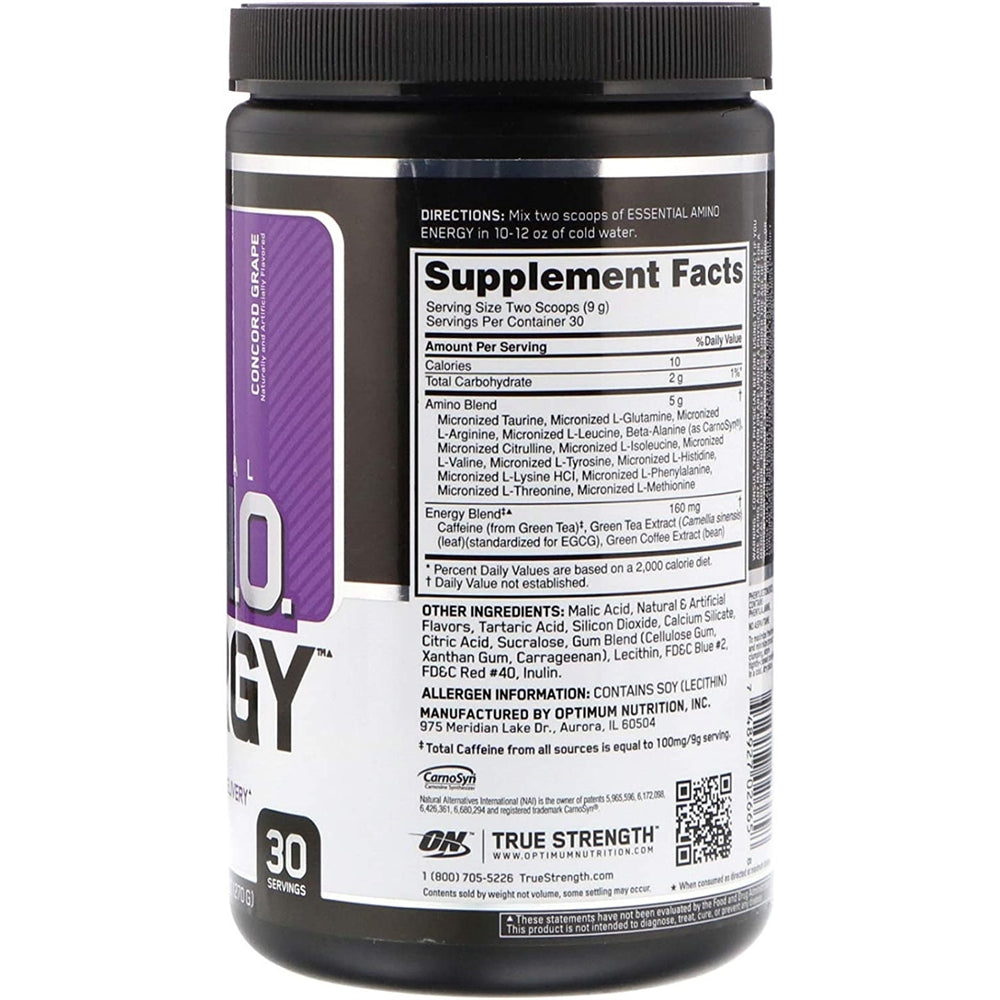 Suplemento energético Essential Amino Energy 2 pack de 30por