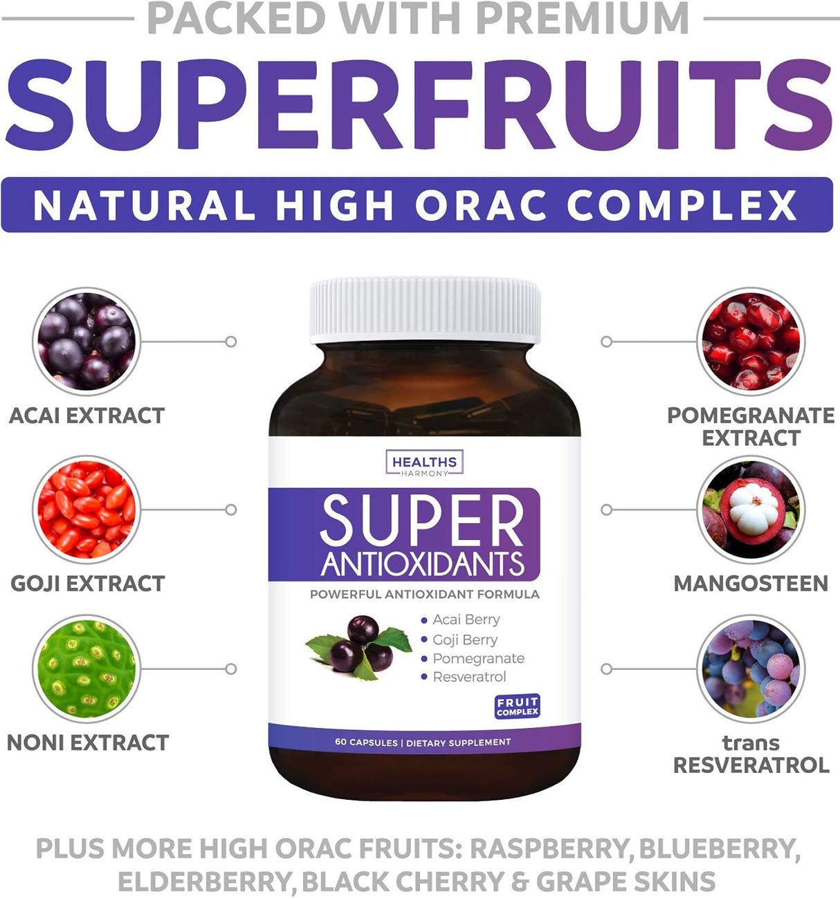 Suplementos Alimenticios súper antioxidante
