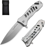 Cuchillo de bolsillo plegable asistida por resorte