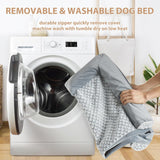 Cama ortopédica para perros WNPETHOME, con funda impermeable