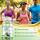 Aceite de Orégano y Semilla Negra, 2 en 1, 60 cápsulas