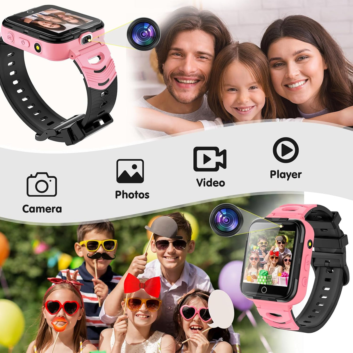 Reloj Inteligente para Niños, Juegos, Llamadas SOS, Model 2023