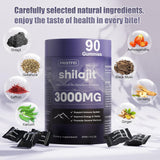 Gomitas de Shilajit Himalaya Naturales Orgánicas 90u