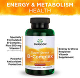 Complejo B 100 cápulas  Swanson-SW920