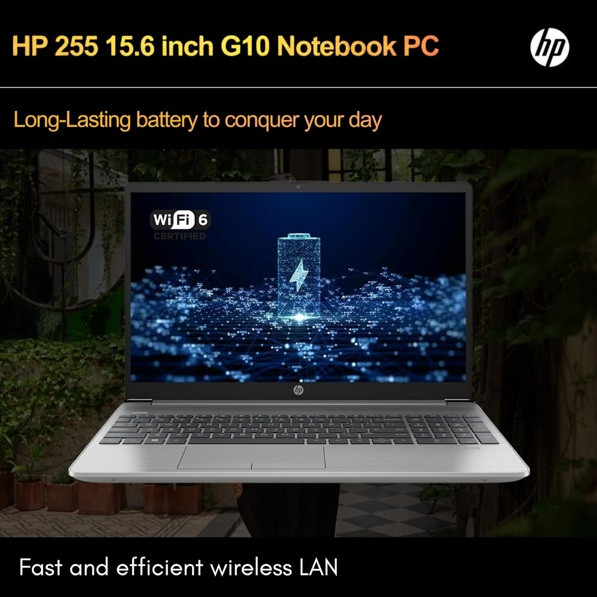 Laptop HP 255 G10, 16GB RAM, 1TB SSD, Ryzen 3 7330U