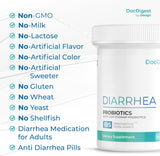 Probiótico anti-diarréa IBS, alivio y calma, fórmula clínica