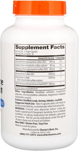 Suplemento Articular, Doctor's Best, Glucosamina y MSM, 240 Caps