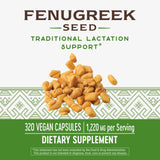 Suplementos Semilla de Fenugreek 610 mg