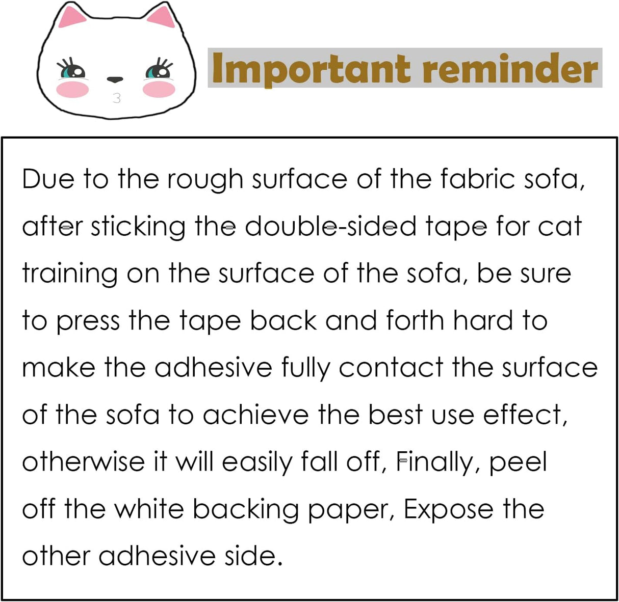 Cinta Anti-Arañazos para Gatos Entrenamiento y Protección
