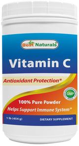 100% Vitamin C Polvo 1 lb 454 gramos