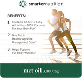 Cápsulas de MCT de Coco Smarter Nutrition - Keto, 90 cápsulas