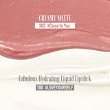 Set de Labial Mate Vegano Crema Satinada y Brillo Labial