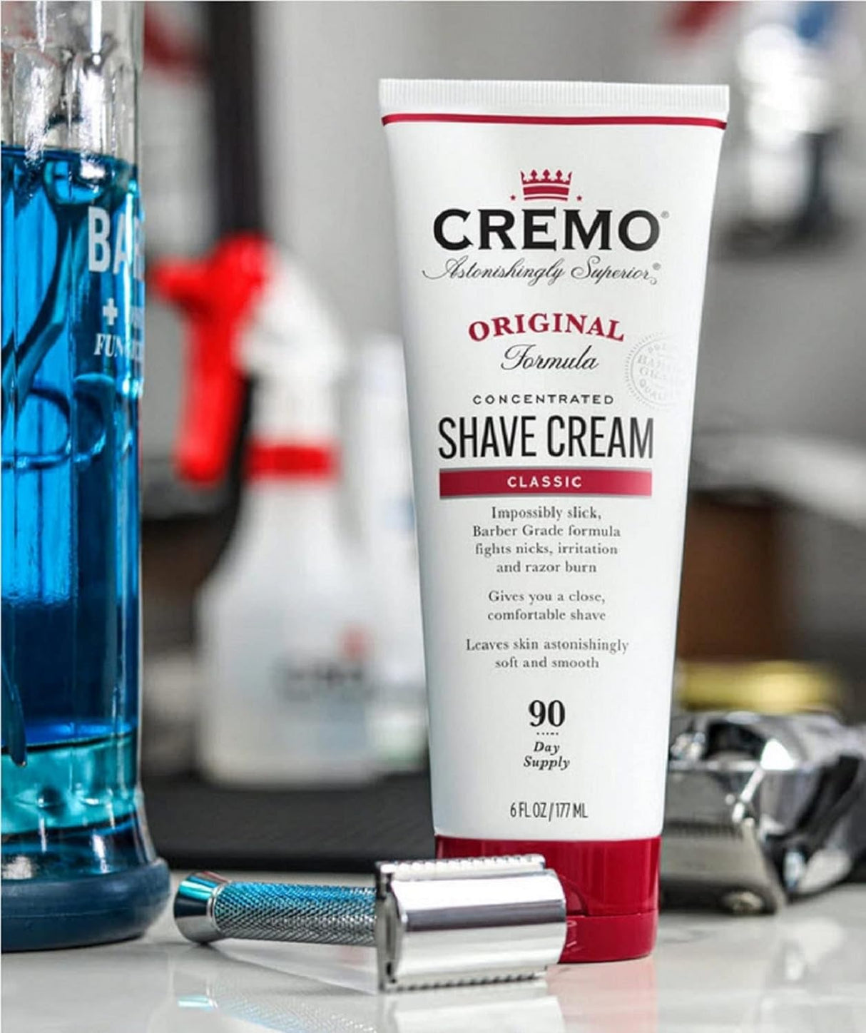 Crema refrescante para el afeitado Cremo