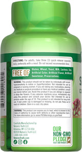 Suplemento Irish Sea Moss Nature's Truth 2,250mg 90 cápsulas