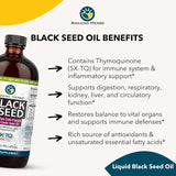 Aceite de Semilla Negra - Amazing Herbs - Salud Digestiva - 16 Fl Oz