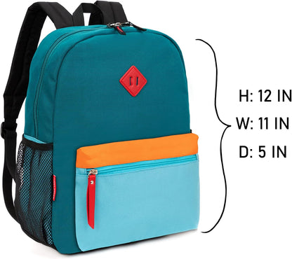 Morral o Mochila escolar para niños azul HawLander