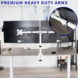 Soporte Doble para Monitor VIVO, Brazo Ajustable STAND-V002EW