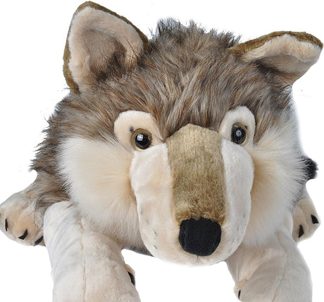 Peluche de lobo jumbo Wild Republic 30 pulgadas