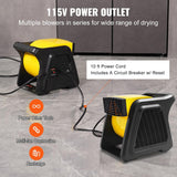 Ventilador VEVOR Utilitario 600 CFM, Secado y Enfriamiento