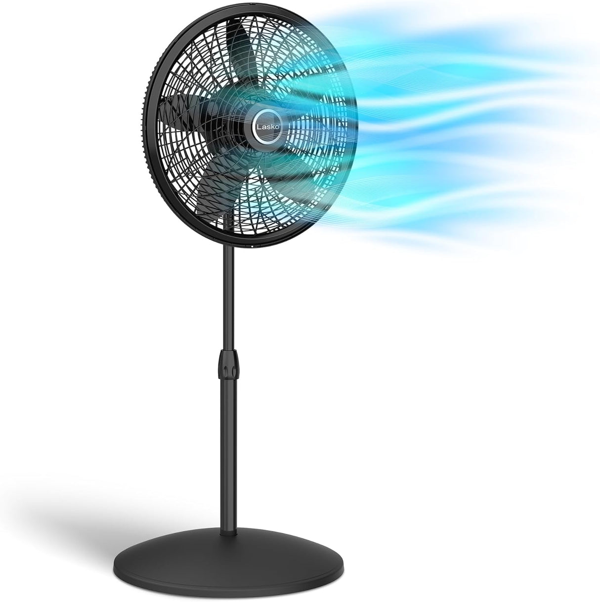 Ventilador de pie Lasko, oscilante, 3 velocidades, 18, 1827