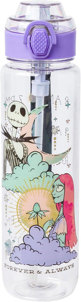 Botella de agua 33 oz con tapa, Silver Buffalo, Nightmare Before Christmas