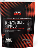 Proteína GNC AMP Wheybolic Ripped con Cafeína, 9 Servs