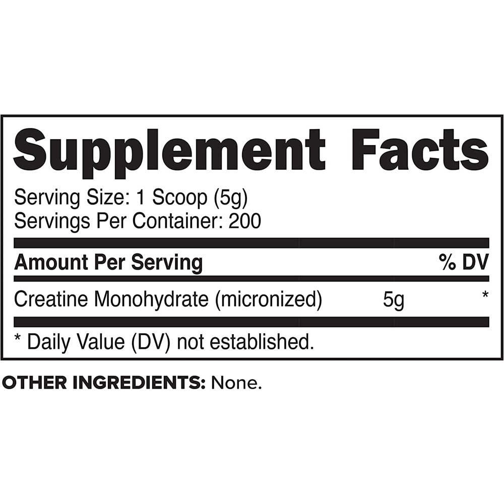 Suplementos Alimenticios de creatina en polvo