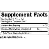 Suplementos Alimenticios de creatina en polvo