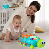 Juguetes de arrastre musical para bebés, ideal 6-18 meses.