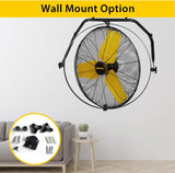 Ventilador Industrial VENTISOL 24, 720° Inclinación, 3 Velocidades