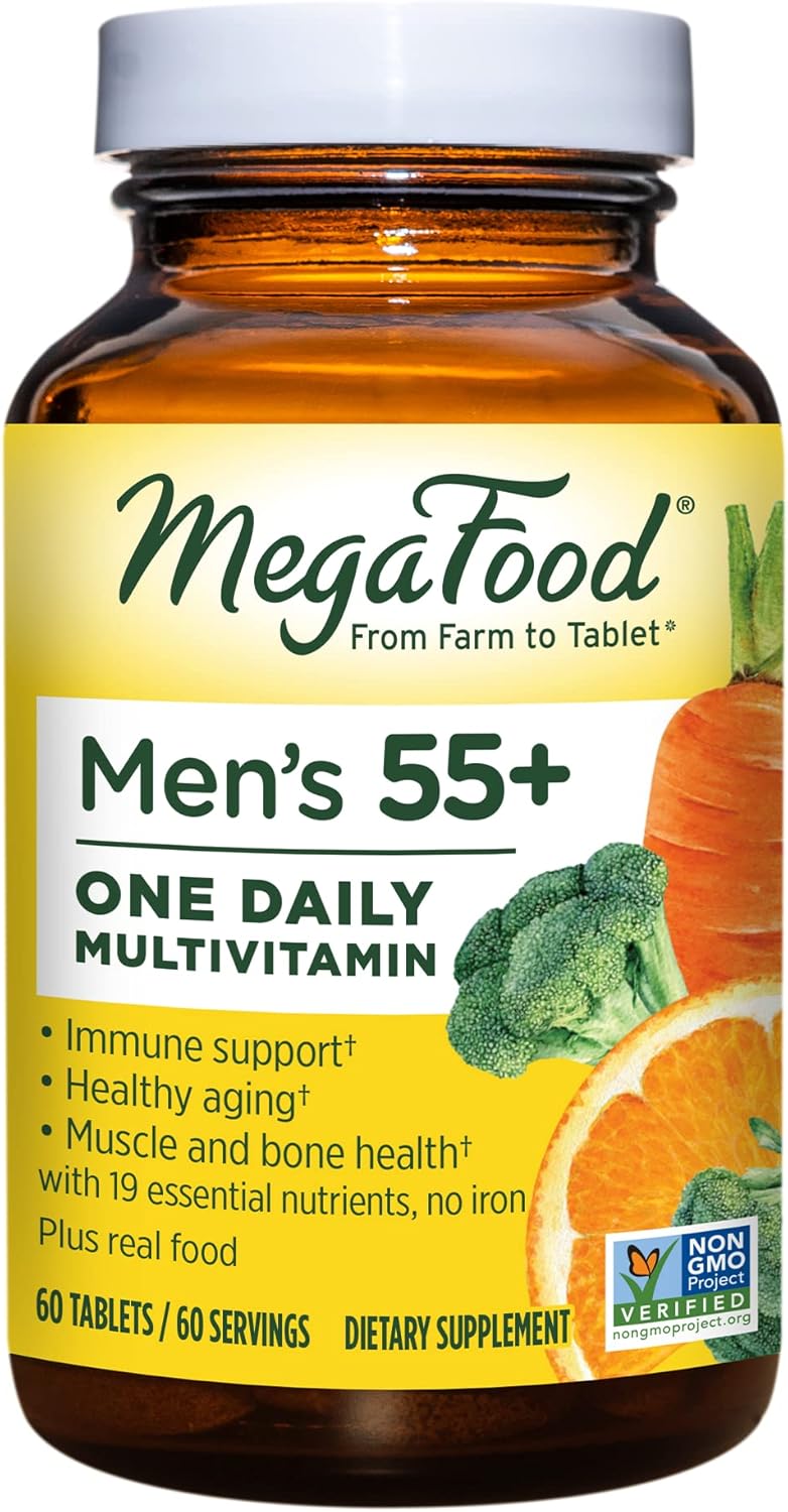 Suplemento Hombres 55+ Multivitamínico para hombres  zinc