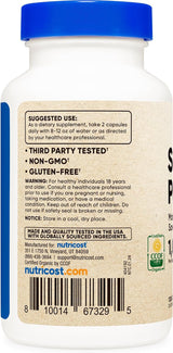 Suplemento Nutricost Saw Palmetto 1000 mg  120 cápsulas