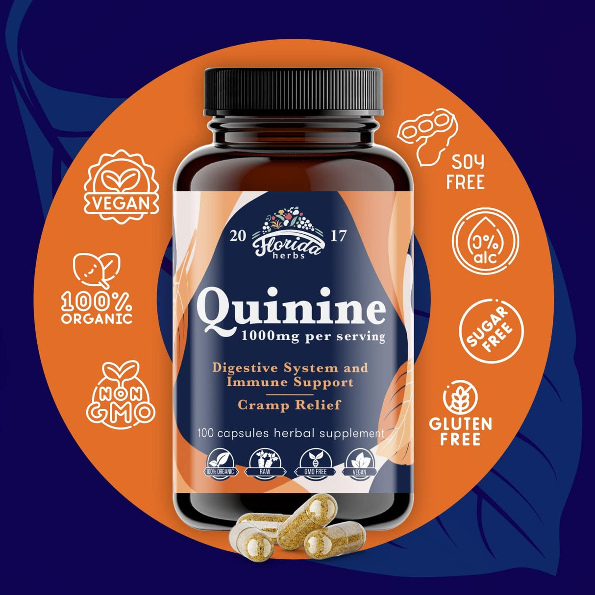 Suplementos Alimenticios de quinina de corteza