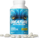CREATURE® Complejo de Creatina - 5 Tipos, 180 Cápsulas